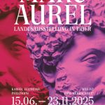 Plakat "Marc Aurel" Landesausstellung 2025 in Trier