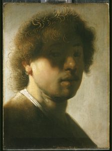 Rembrandt: Bildnis Rembrandts mit verschatteten Augen, nach 1631, Hessen Kassel Heritage