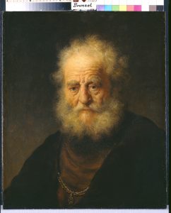 Rembrandt: Büste eines Greises mit goldener Kette, 1632, Hessen Kassel Heritage